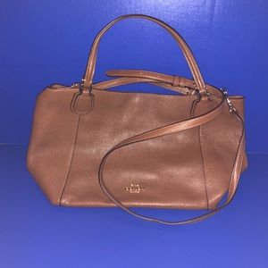 Coach Brown Leather Shoulder Bag